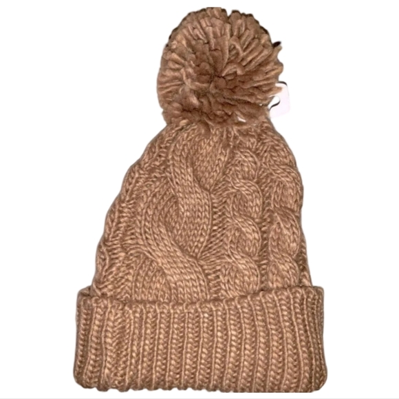 Michael Michael Kors Women's Camel Brown Beanie NWT OSFM - Picture 4 of 6